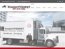Tablet Screenshot of knighthorst.com